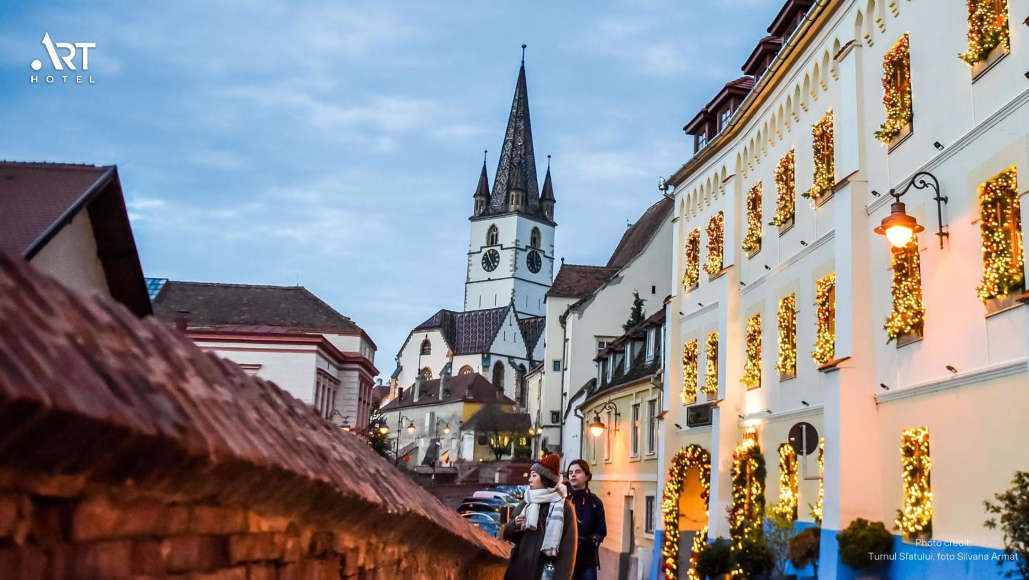 Art Hotel Sybin Zewnętrze zdjęcie