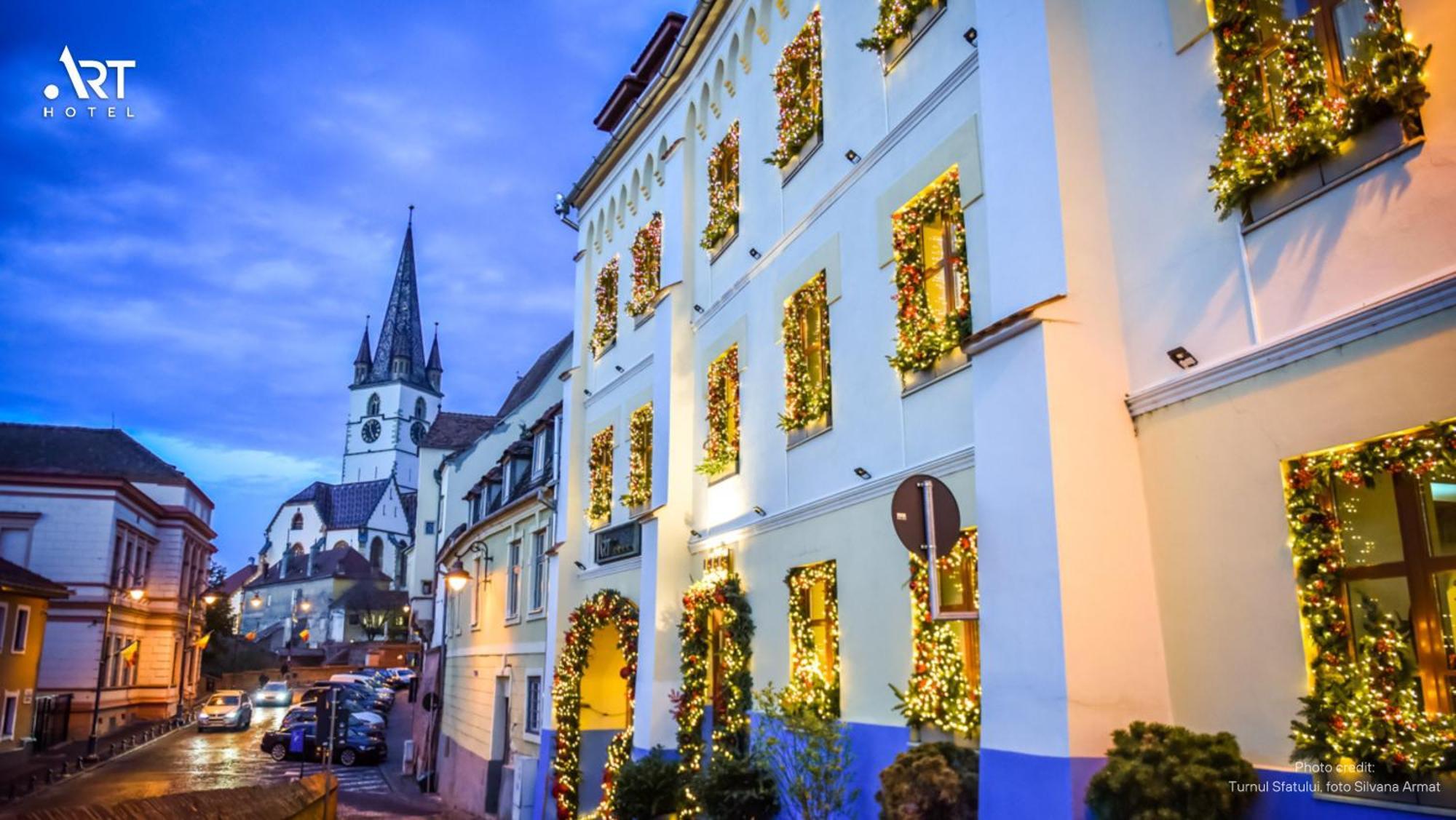 Art Hotel Sybin Zewnętrze zdjęcie